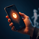 iPhone with lock and shield icon showing theft detection auto-lock concept