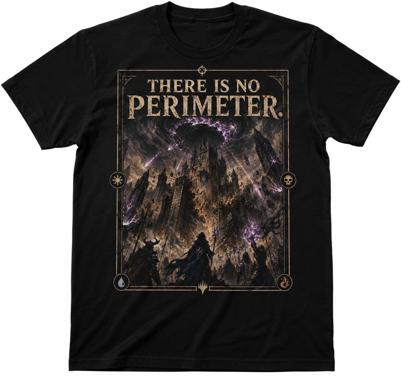 Short-Sleeve Unisex T-Shirt: "There Is No Perimeter"