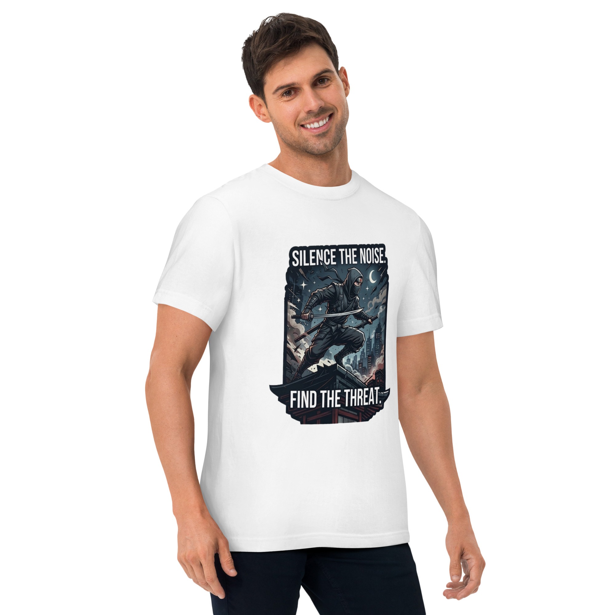 Adult quality tee: "Silence The Noise" - Image 5